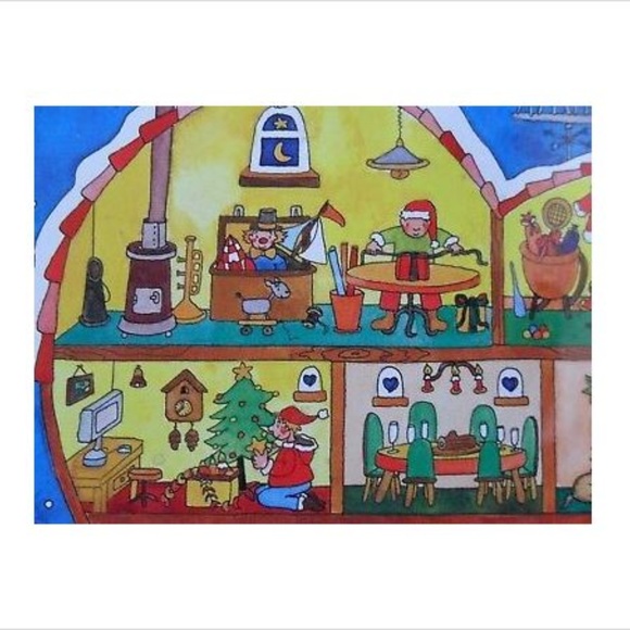 YOKU MOKU 2008 Christmas Tin Heart Shaped House - Picture 2 of 8